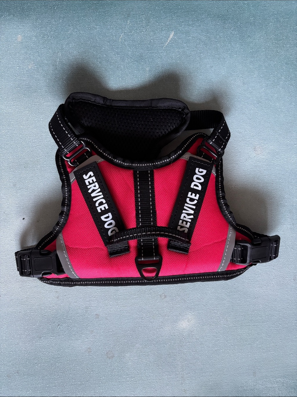 Service Dog Nylon Dog Harness SMALL